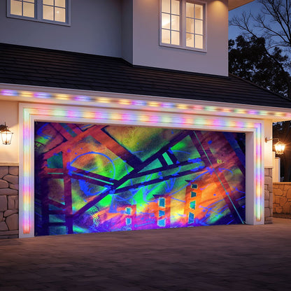 Gavin Scott Garage Door Banner Backdrop