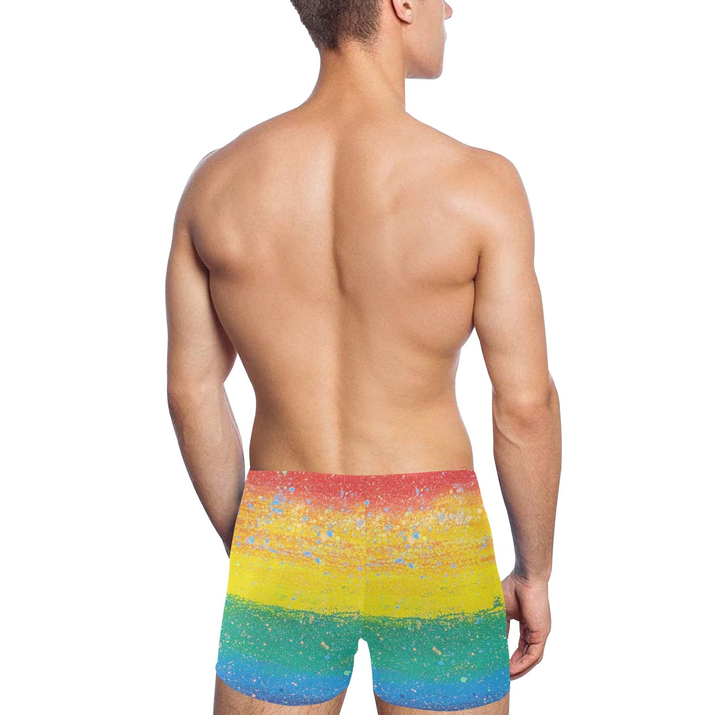 Gavin Scott PRIDE Swimming Trunks (Masc S-2XL)