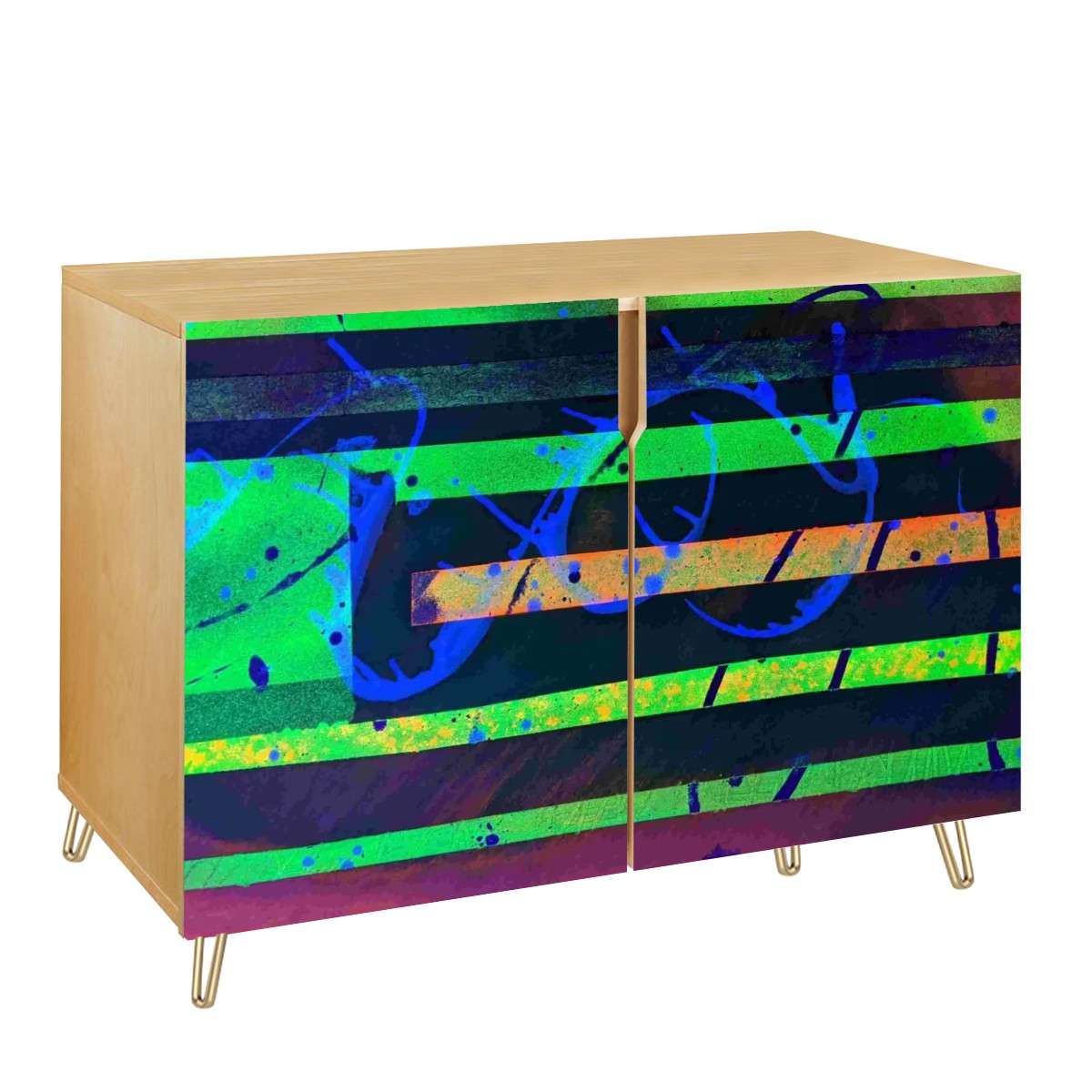 Gavin Scott Wooden Sideboard Cabinet