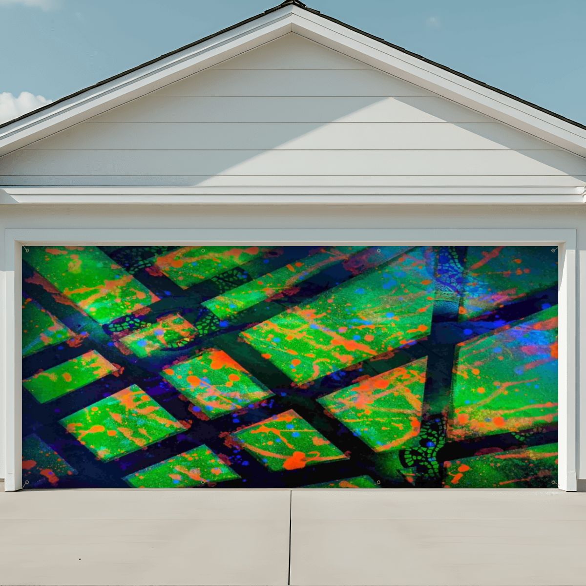 Gavin Scott Garage Door Banner Backdrop