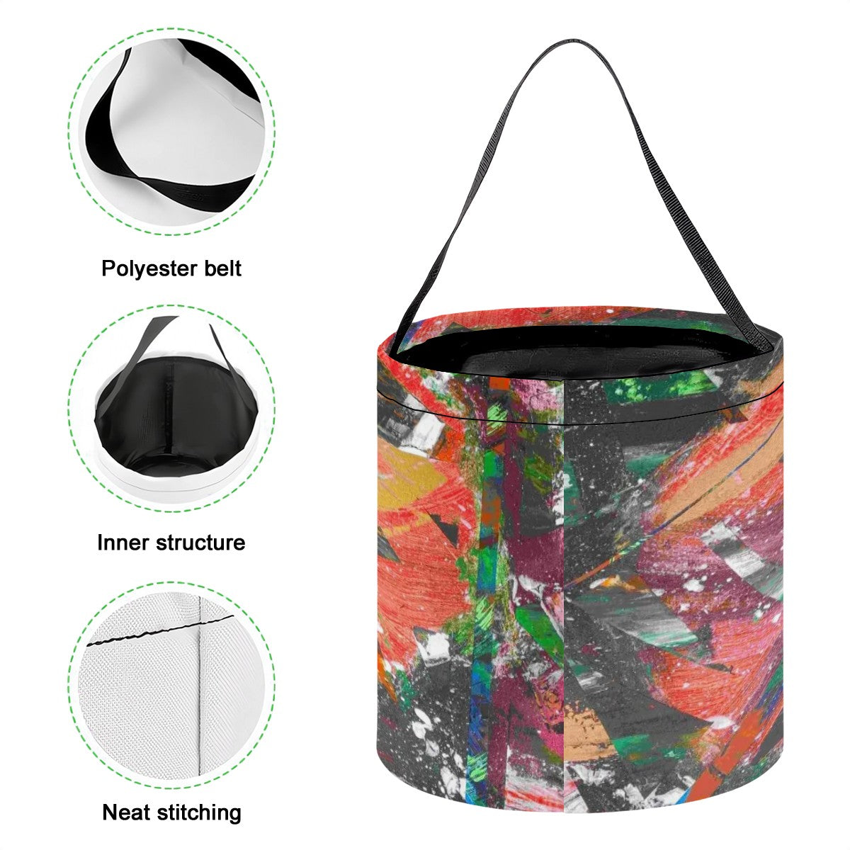 Gavin Scott Reusable Halloween Candy Bucket