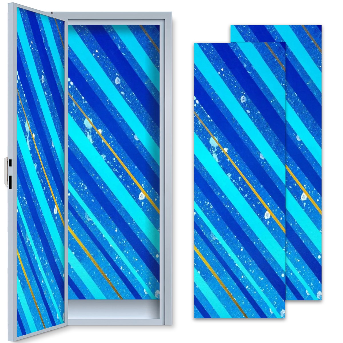 Gavin Scott Magnetic Locker Wallpaper 2 pcs