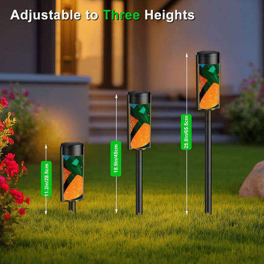 Gavin Scott Adjustable Outdoor Solar Lights (set of 4)
