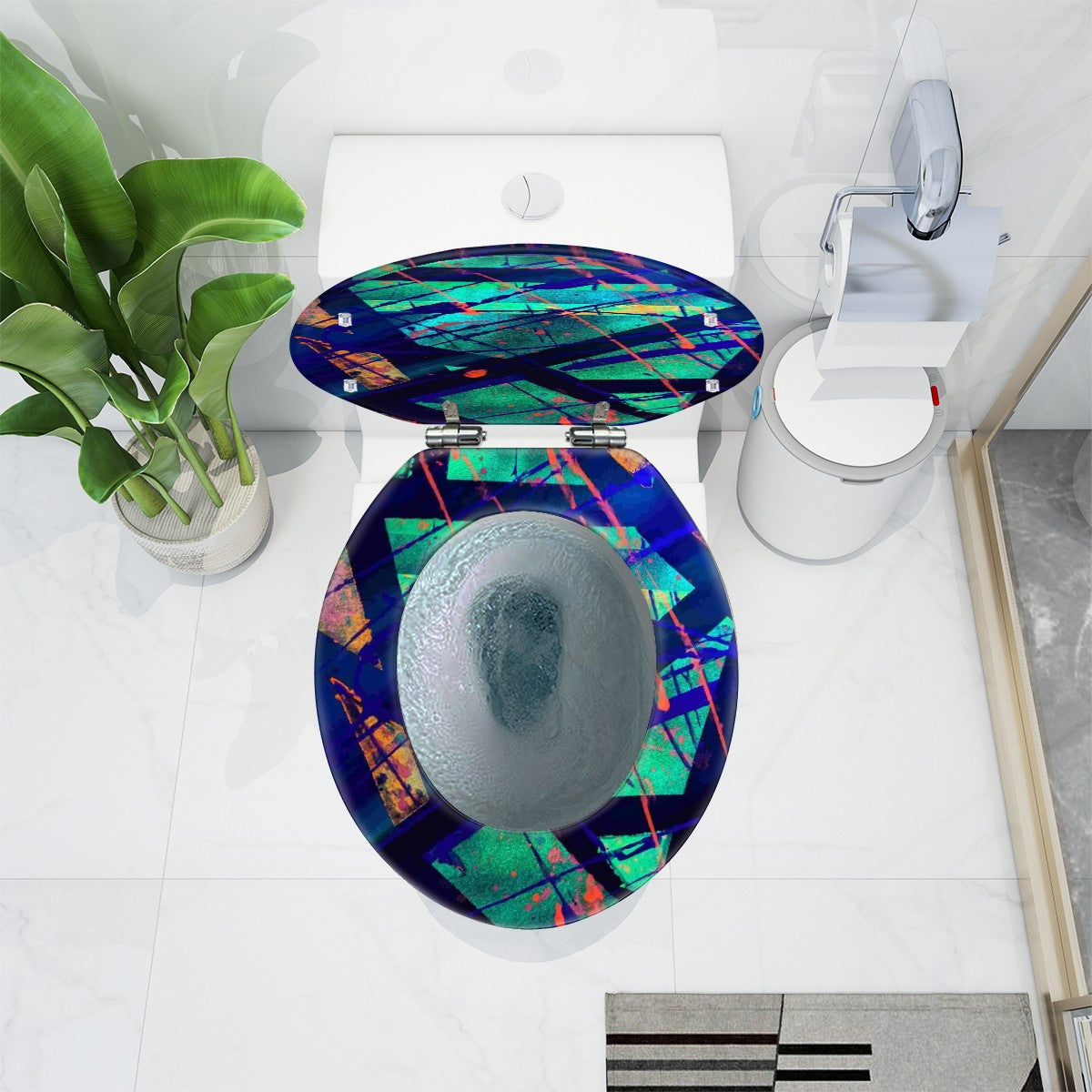 Gavin Scott Universal Toilet Seat w/Matching Soft-close Lid