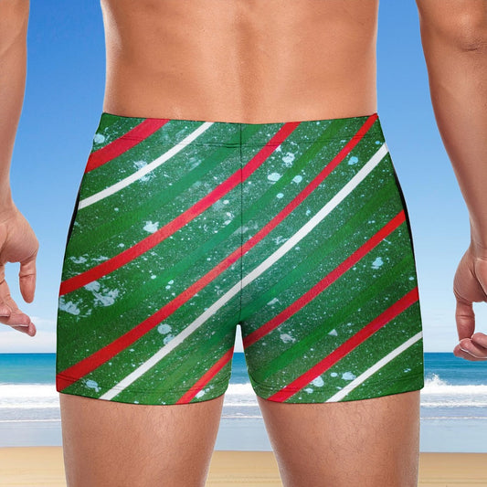 Gavin Scott Square Cut Swimming Trunks (Masc S-3XL)