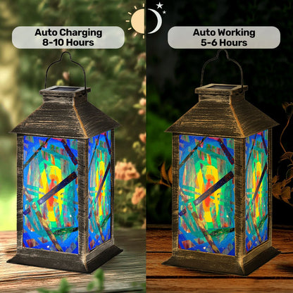 Gavin Scott Solar Powered Indoor/Outdoor Lantern