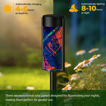 Gavin Scott Adjustable Outdoor Solar Lights (set of 4)