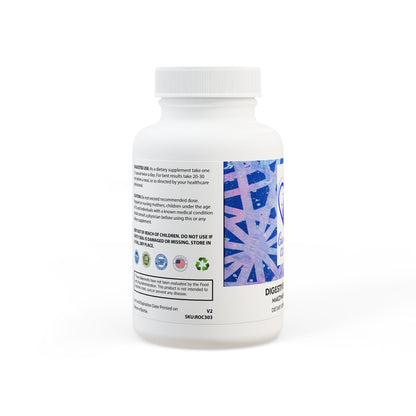 Gavin Scott Cosmetics Digestive Enzyme Blend Supplement (60 Capsules)