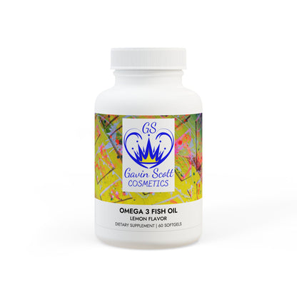 Gavin Scott Cosmetics Omega 3 Fish Oil Supplement (60 Softgels)