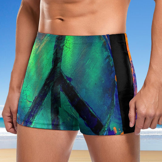 Gavin Scott Square Cut Swimming Trunks (Masc S-3XL)