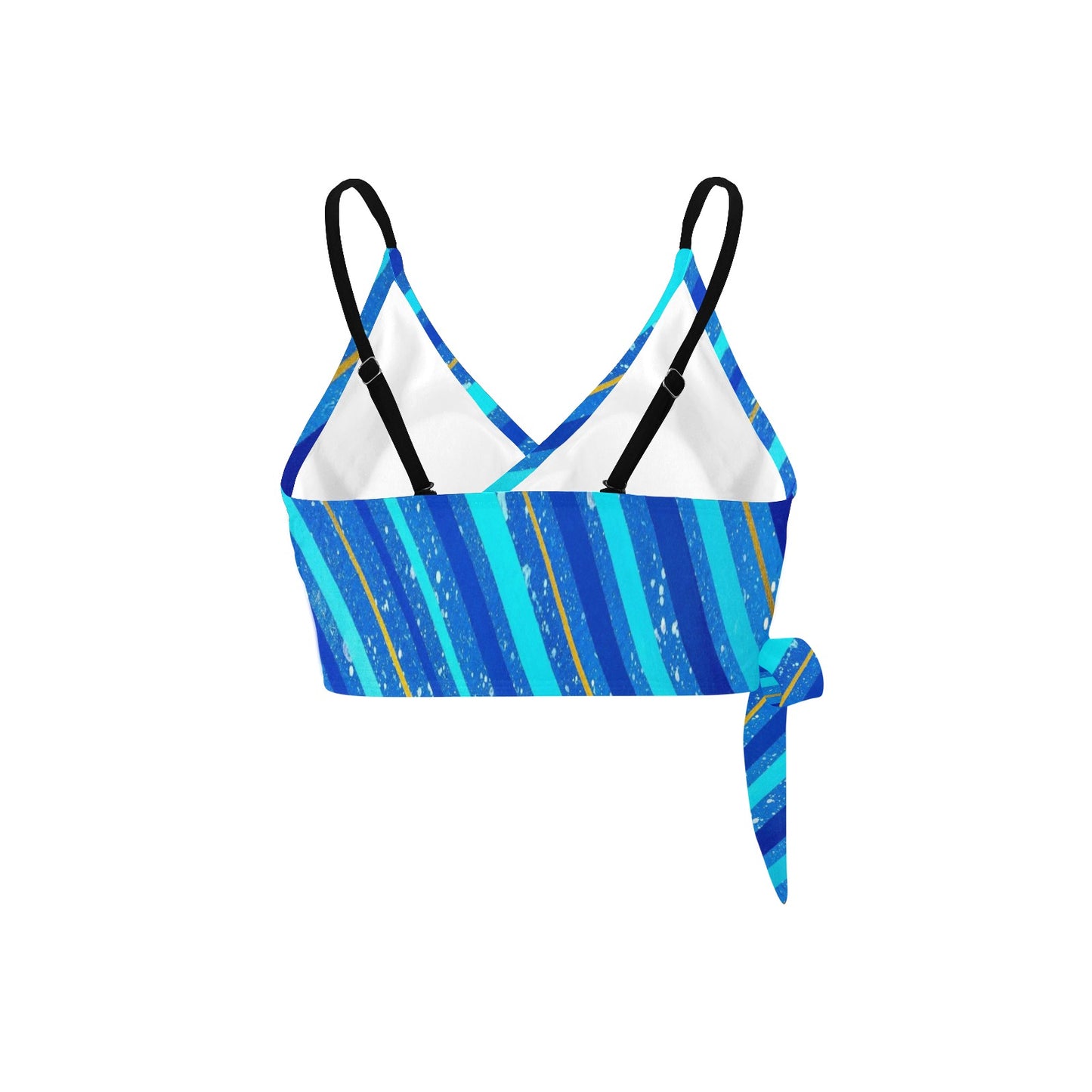 Gavin Scott Side Knot Bikini Top (Femme S-2XL)