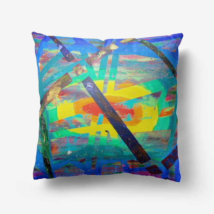 Gavin Scott Velvet Throw Pillow with Hypoallergenic Insert or Cover Only Option (3 Sizes)