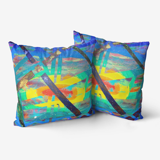 Gavin Scott Velvet Throw Pillow with Hypoallergenic Insert or Cover Only Option (3 Sizes)