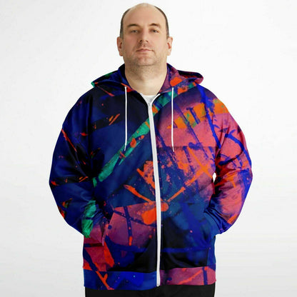 Gavin Scott Zipper Hoodie (Genderless 2XL-6XL)