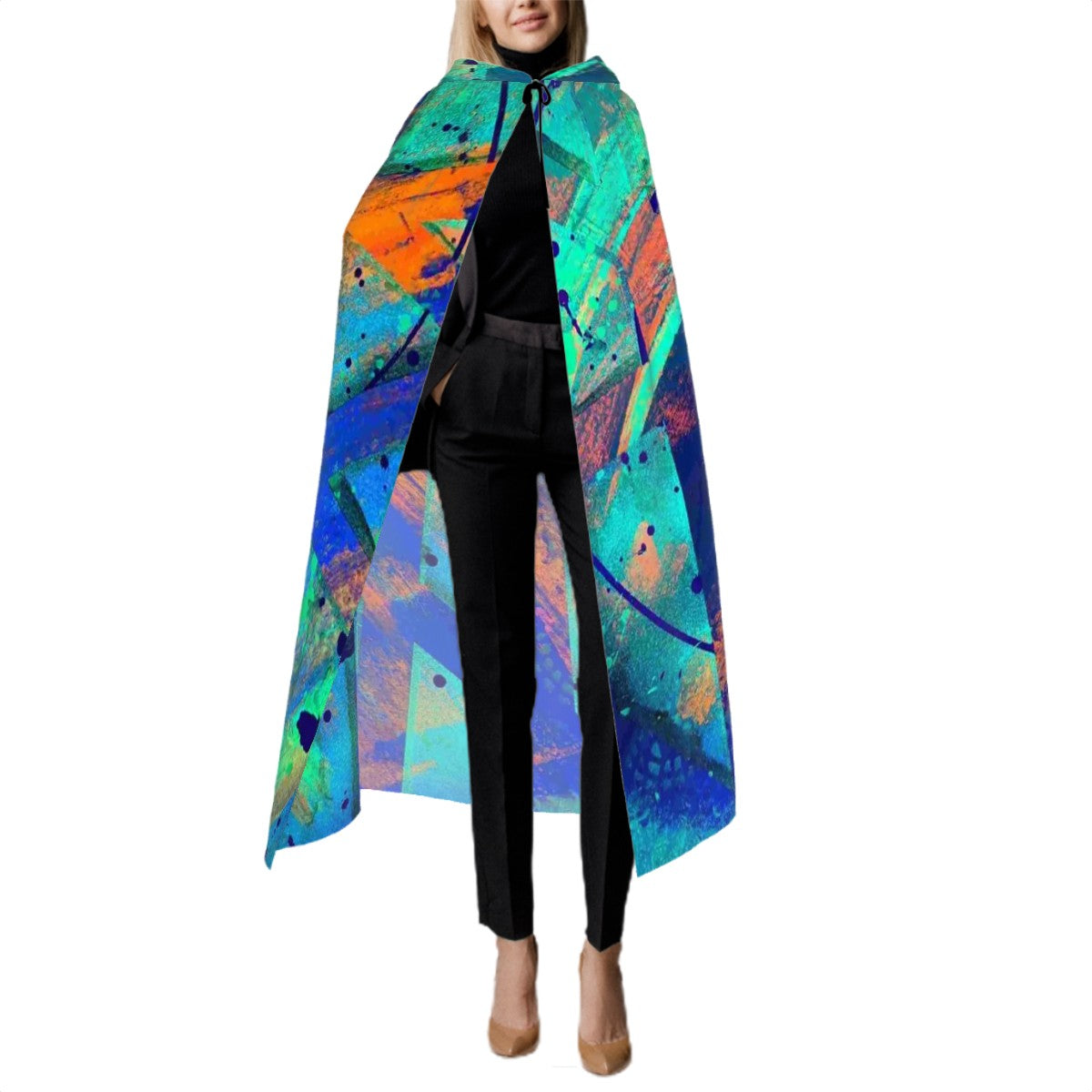 Gavin Scott Hooded Cloak