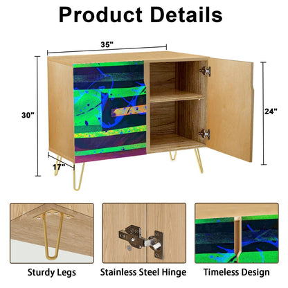 Gavin Scott Wooden Sideboard Cabinet