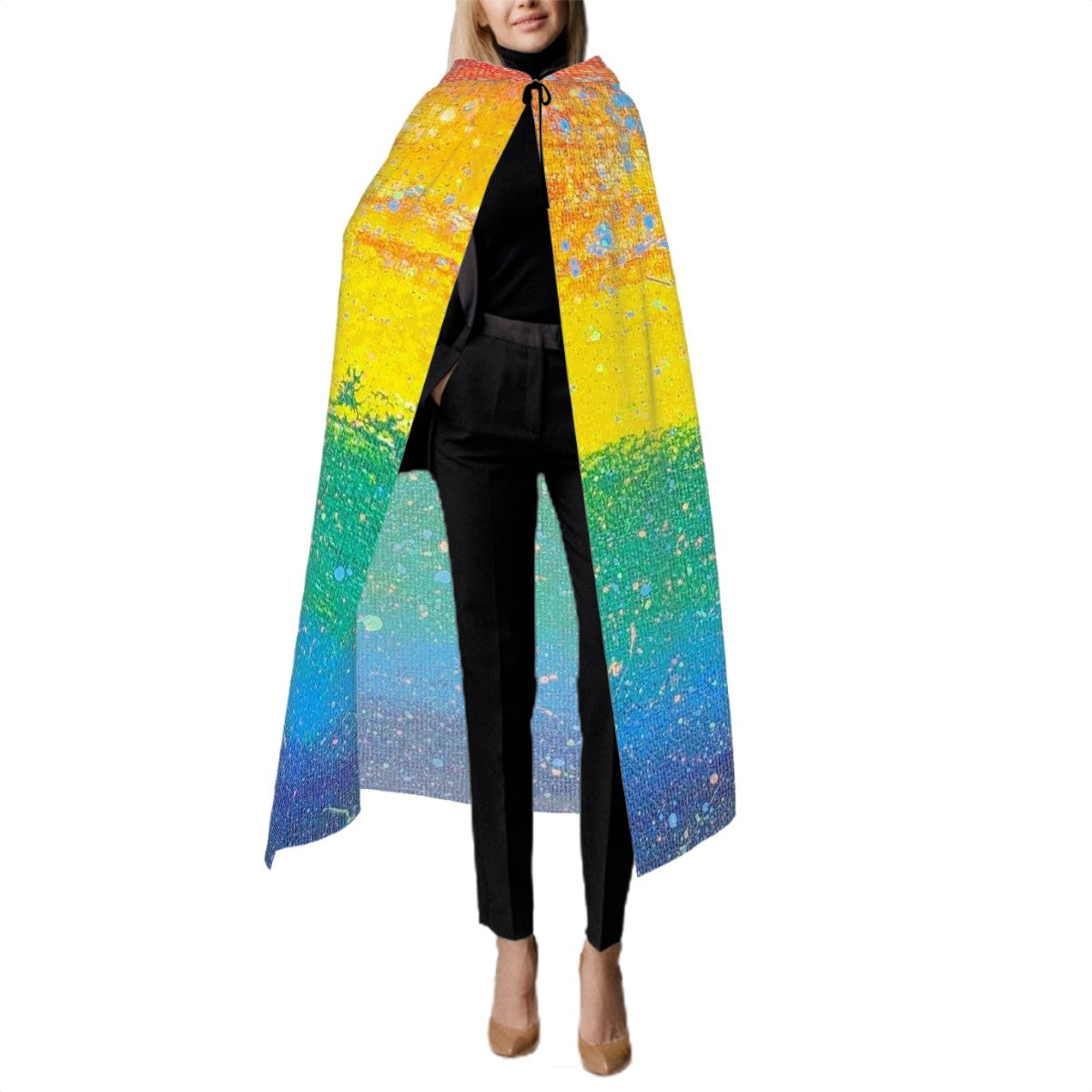 Gavin Scott Hooded Cloak