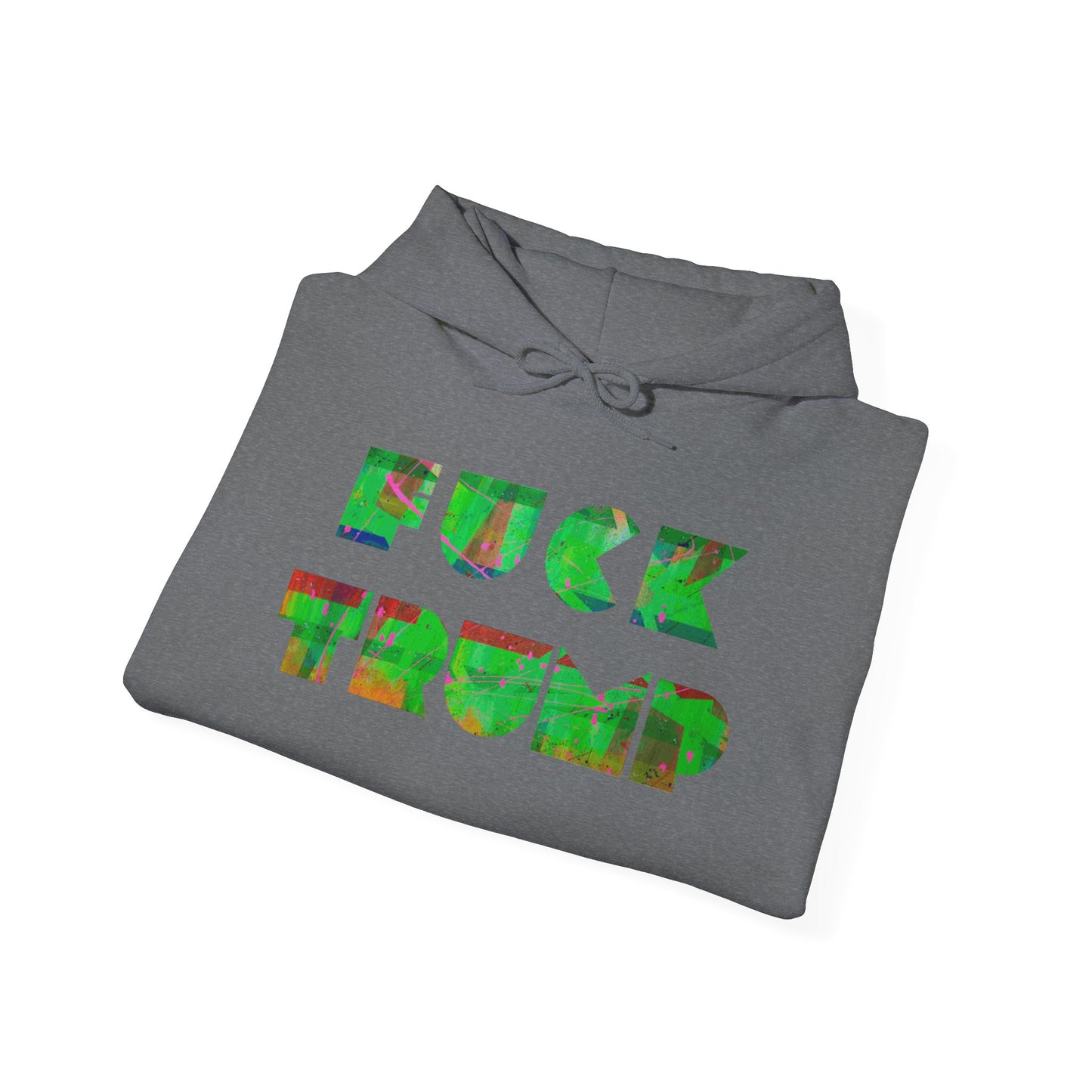 Gavin Scott Genderless FUCK TRUMP Heavy Blend™ Hooded Sweatshirt F*CK TRUMP