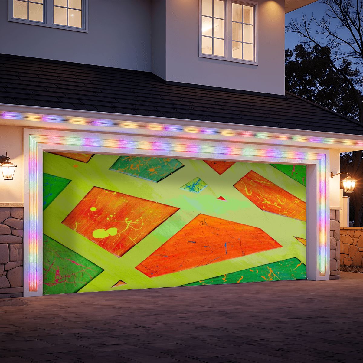 Gavin Scott Garage Door Banner Backdrop