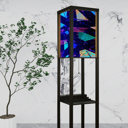 Gavin Scott Floor Lamp with Shelves (2 Colors)