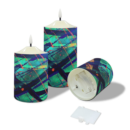 Gavin Scott Flameless Candles w/Remote (Set of 3)