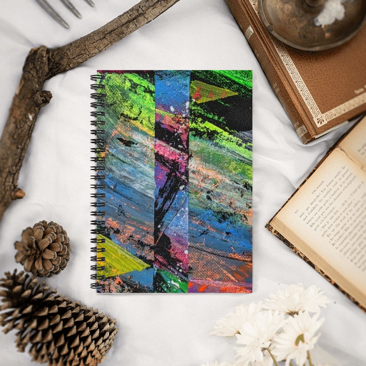 Gavin Scott Spiral Notebook