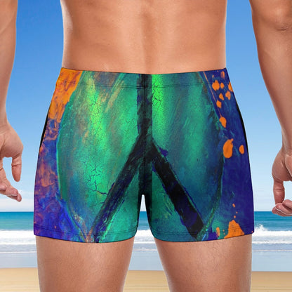 Gavin Scott Square Cut Swimming Trunks (Masc S-3XL)