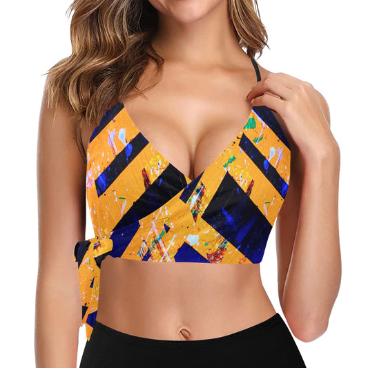 Gavin Scott Side Knot Bikini Top (Femme S-2XL)