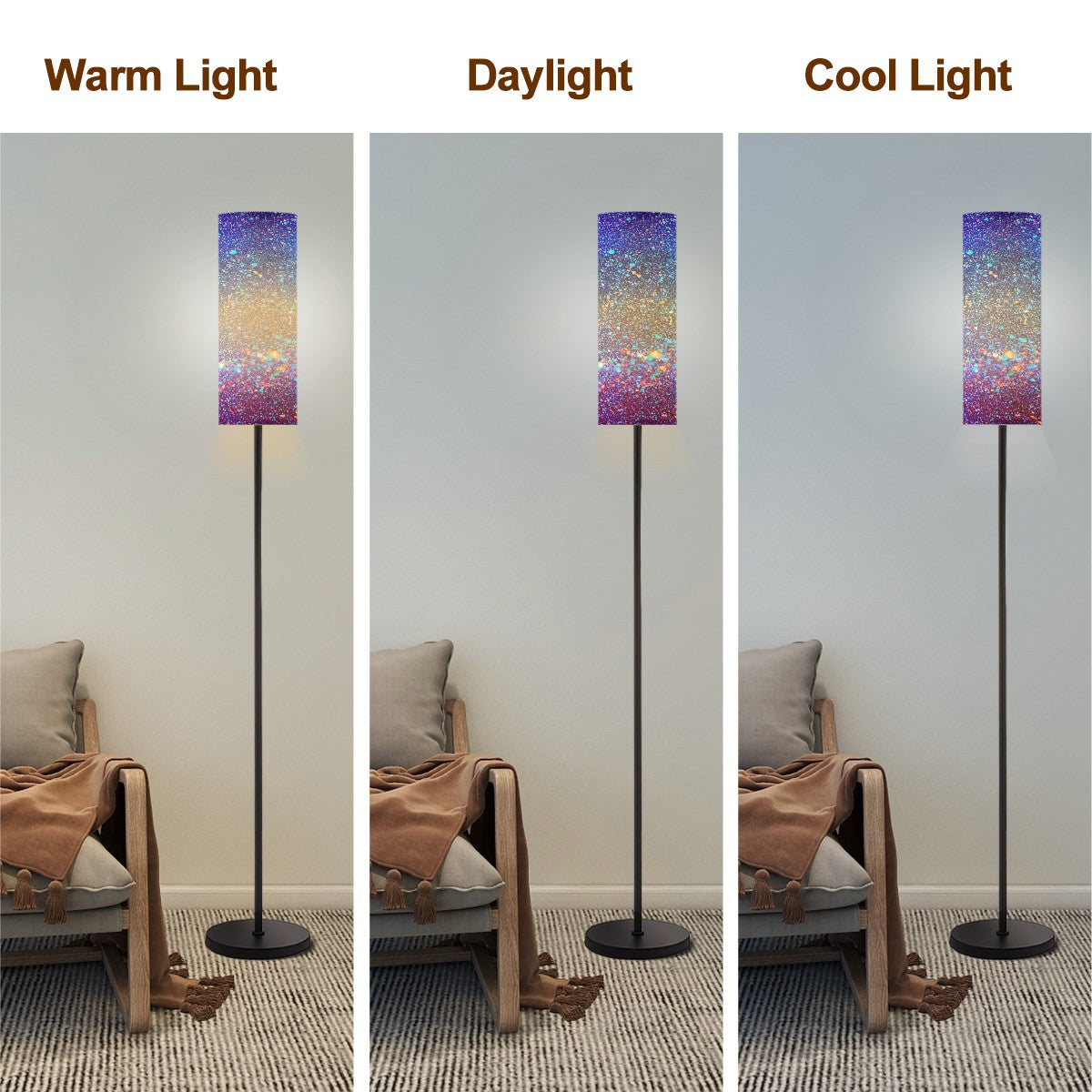 Gavin Scott Pillar Torch Floor Lamp