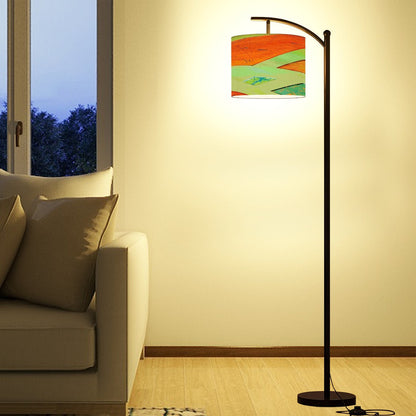 Gavin Scott Arc Floor Lamp w/Remote