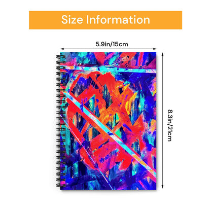 Gavin Scott Spiral Notebook
