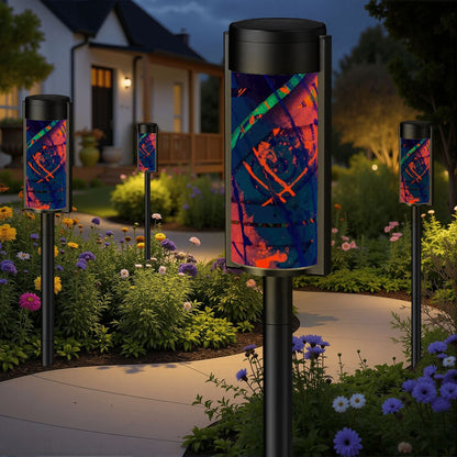 Gavin Scott Adjustable Outdoor Solar Lights (set of 4)