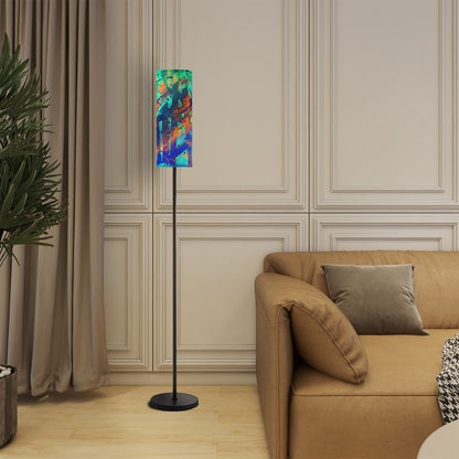 Gavin Scott Pillar Torch Floor Lamp