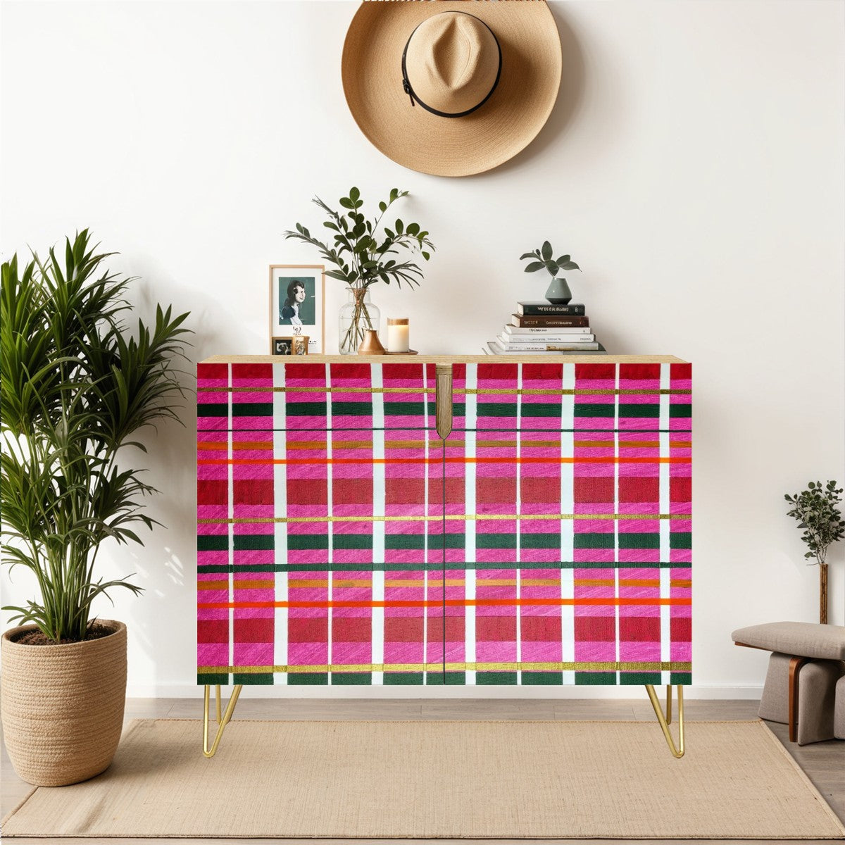 Gavin Scott Wooden Sideboard Cabinet