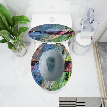 Gavin Scott Universal Toilet Seat w/Matching Soft-close Lid