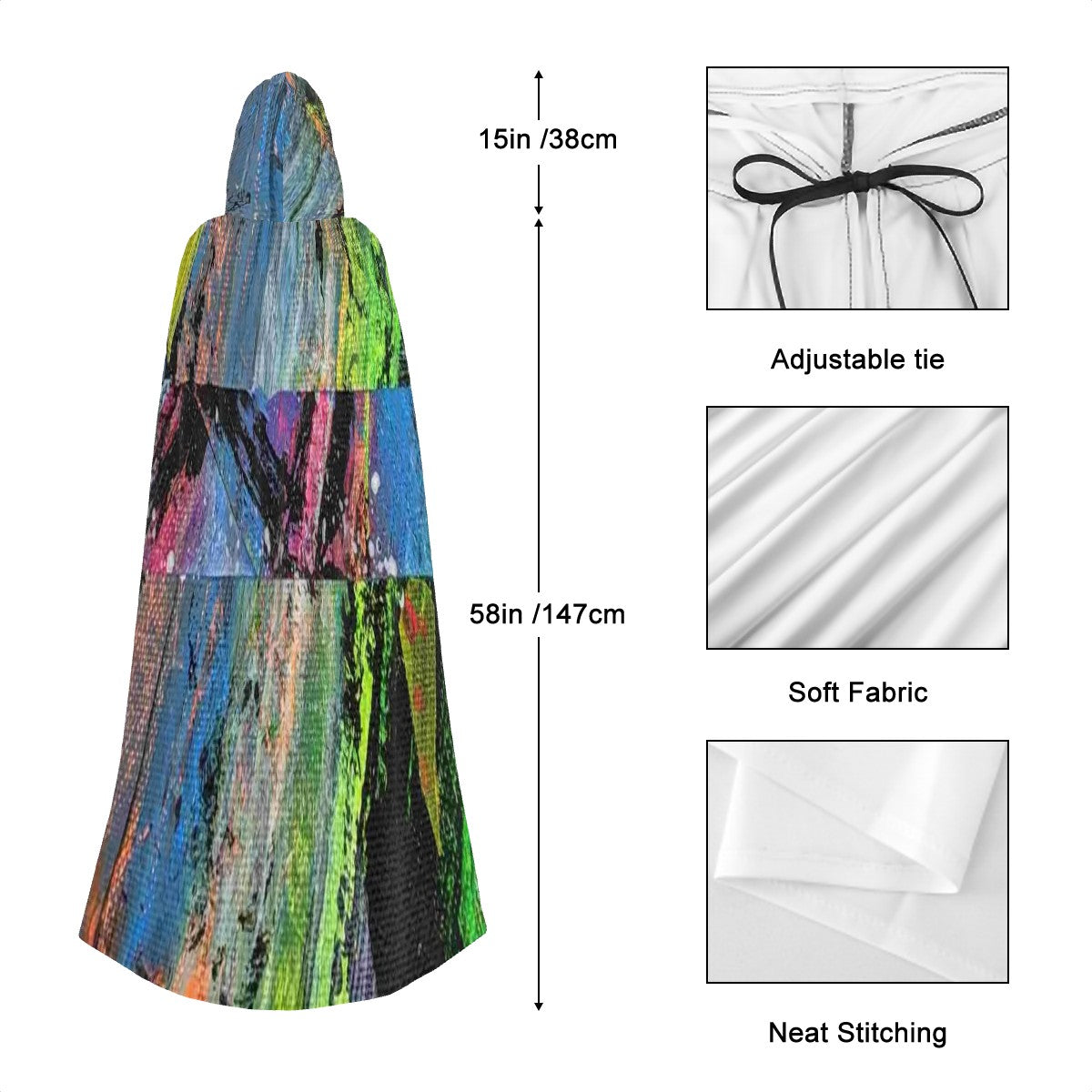 Gavin Scott Hooded Cloak