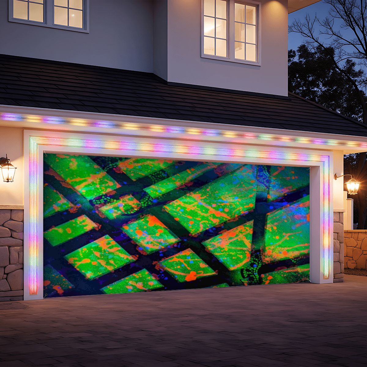 Gavin Scott Garage Door Banner Backdrop