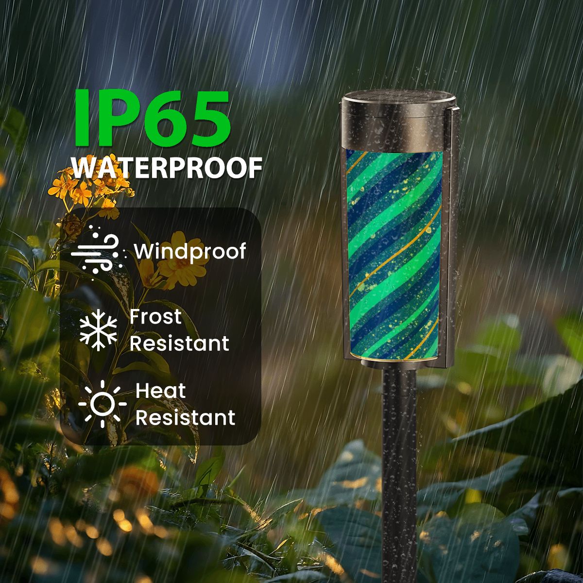 Gavin Scott Adjustable Outdoor Solar Lights (set of 4)