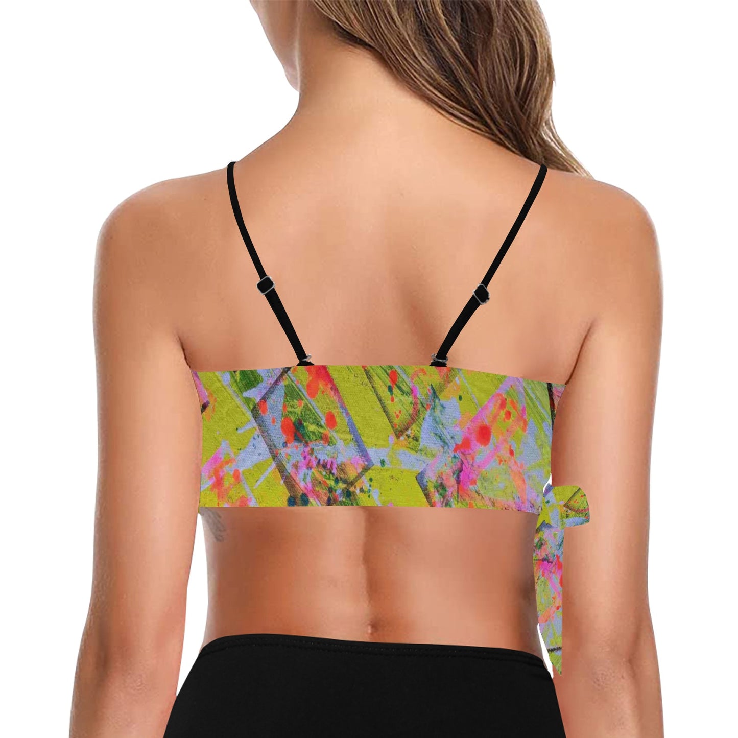 Gavin Scott Side Knot Bikini Top (Femme S-2XL)