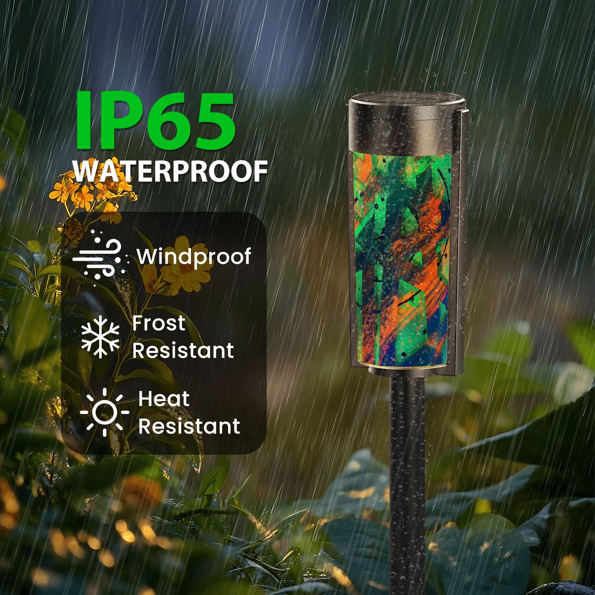 Gavin Scott Adjustable Outdoor Solar Lights (set of 4)