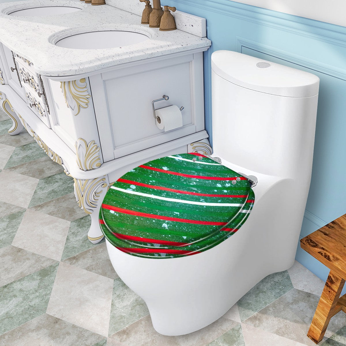 Gavin Scott Universal Toilet Seat w/Matching Soft-close Lid