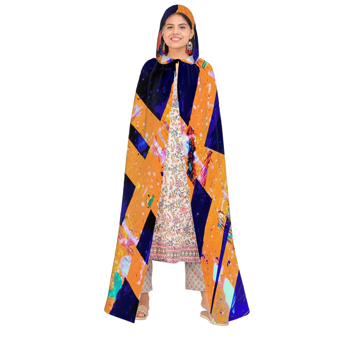 Gavin Scott Hooded Cloak