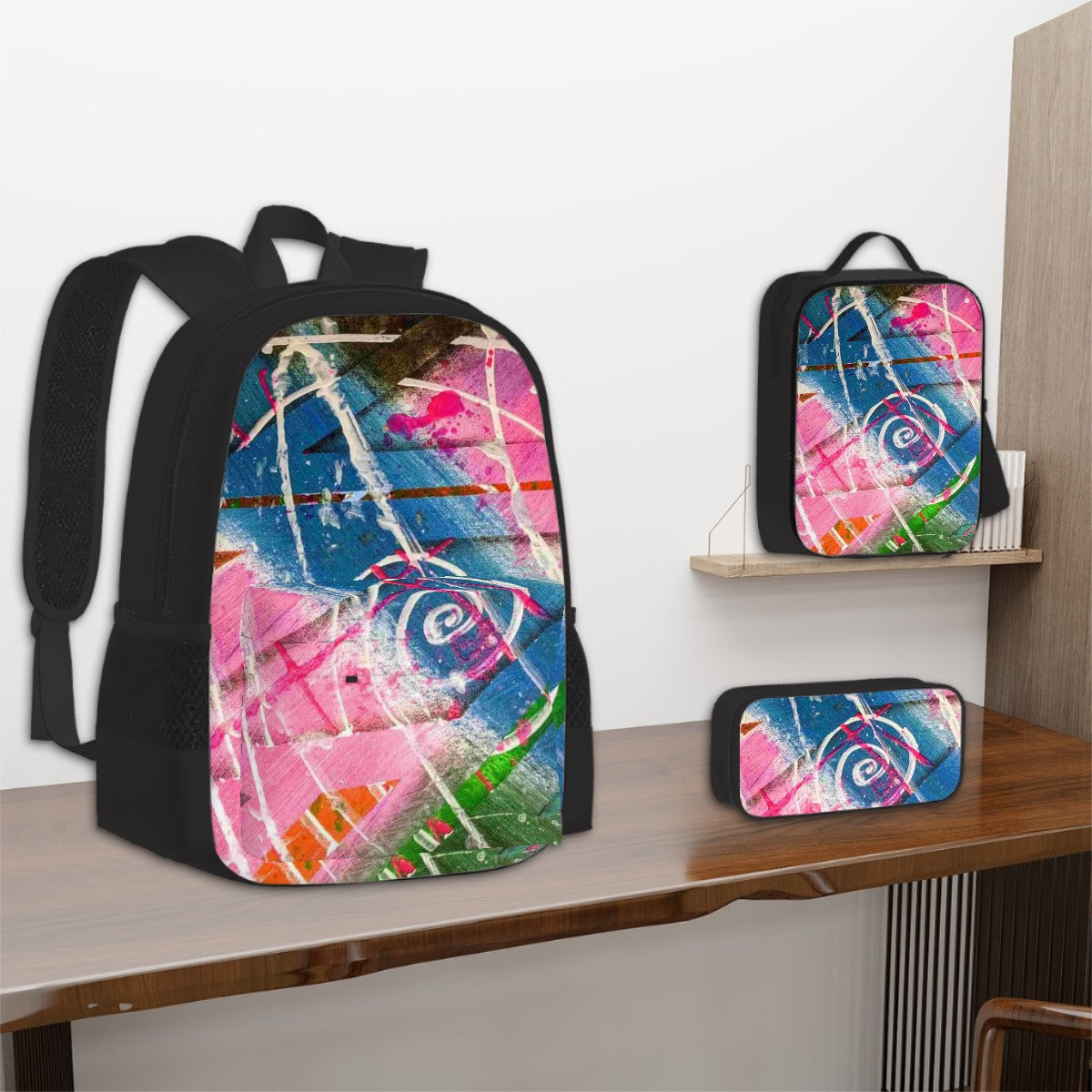 Gavin Scott Work & Play Bag Bundle (Backpack, Lunch Bag, & Pencil Pouch)