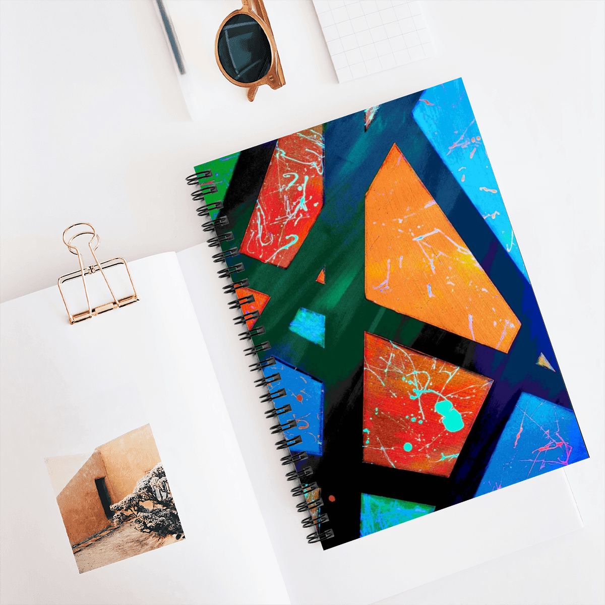 Gavin Scott Spiral Notebook