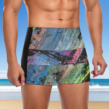 Gavin Scott Square Cut Swimming Trunks (Masc S-3XL)