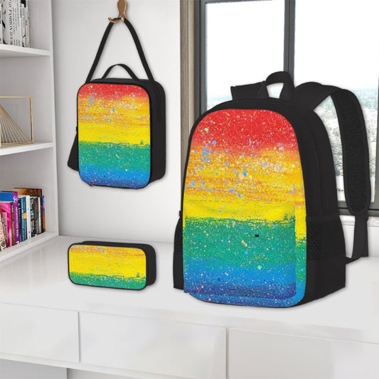 Gavin Scott PRIDE Work & Play Bag Bundle (Backpack, Lunch Bag, & Pencil Pouch)