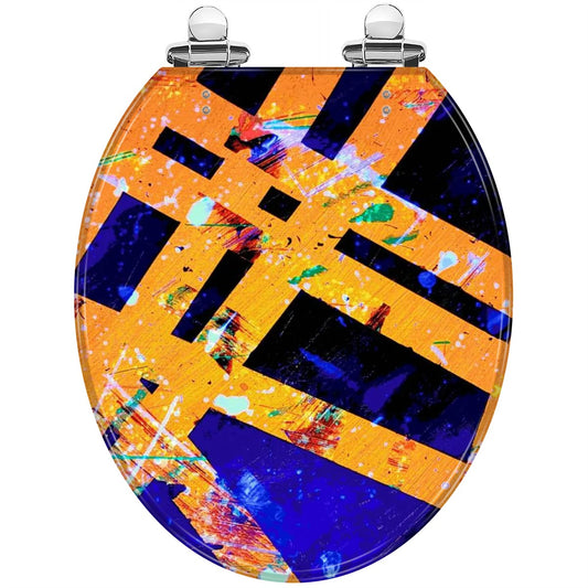 Gavin Scott Round Toilet Seat w/Matching Soft-close Lid (O-Shape)