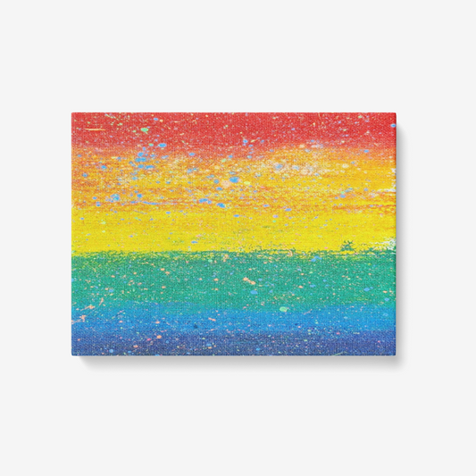 Gavin Scott PRIDE Official Printed Canvas Wall Art with Gallery Wrapped Frame or Canvas Only Option (24"x18")