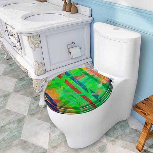 Gavin Scott Universal Toilet Seat w/Matching Soft-close Lid