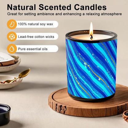 Gavin Scott Scented Black Jar Candle (6oz)